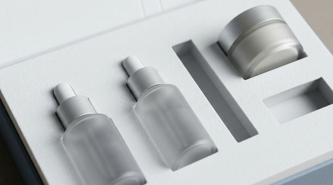 dettaglio interno cofanetto kit beauty cosmetico